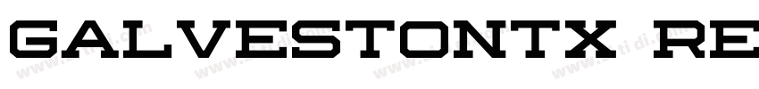 GalvestonTX Regular字体转换